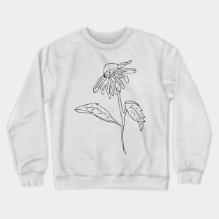 Single dandelion Crewneck Sweatshirt